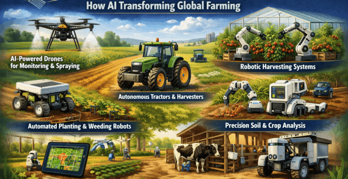 Agricultural Robotics Ecosystem: How AI Transforming Global Farming