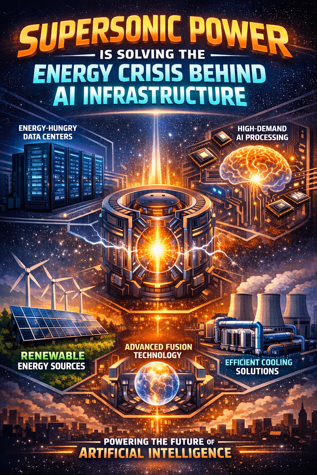 Supersonic Power Is Solving the Energy Crisis Behind AI Infrastructure