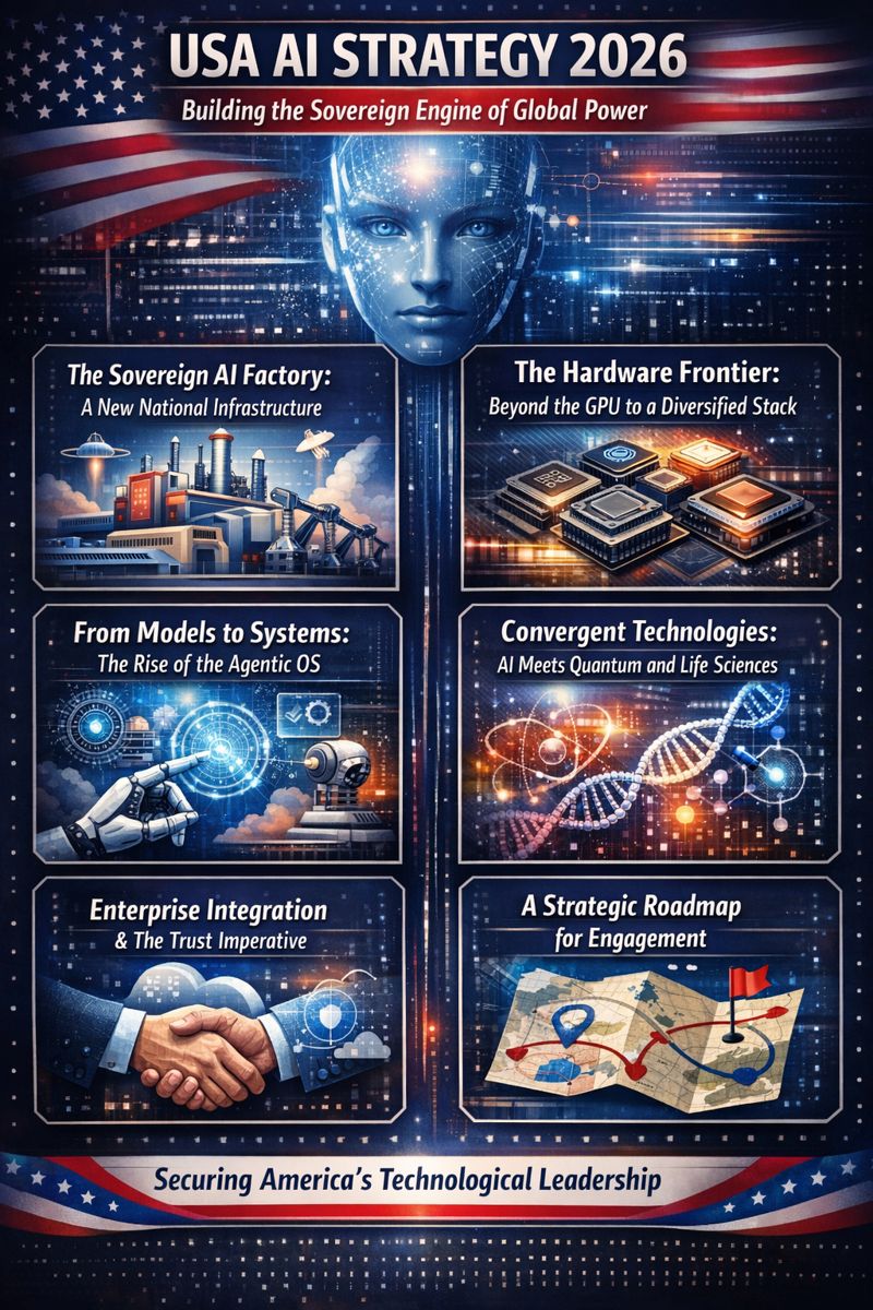 USA AI Strategy 2026: Building the Sovereign Engine of Global Power