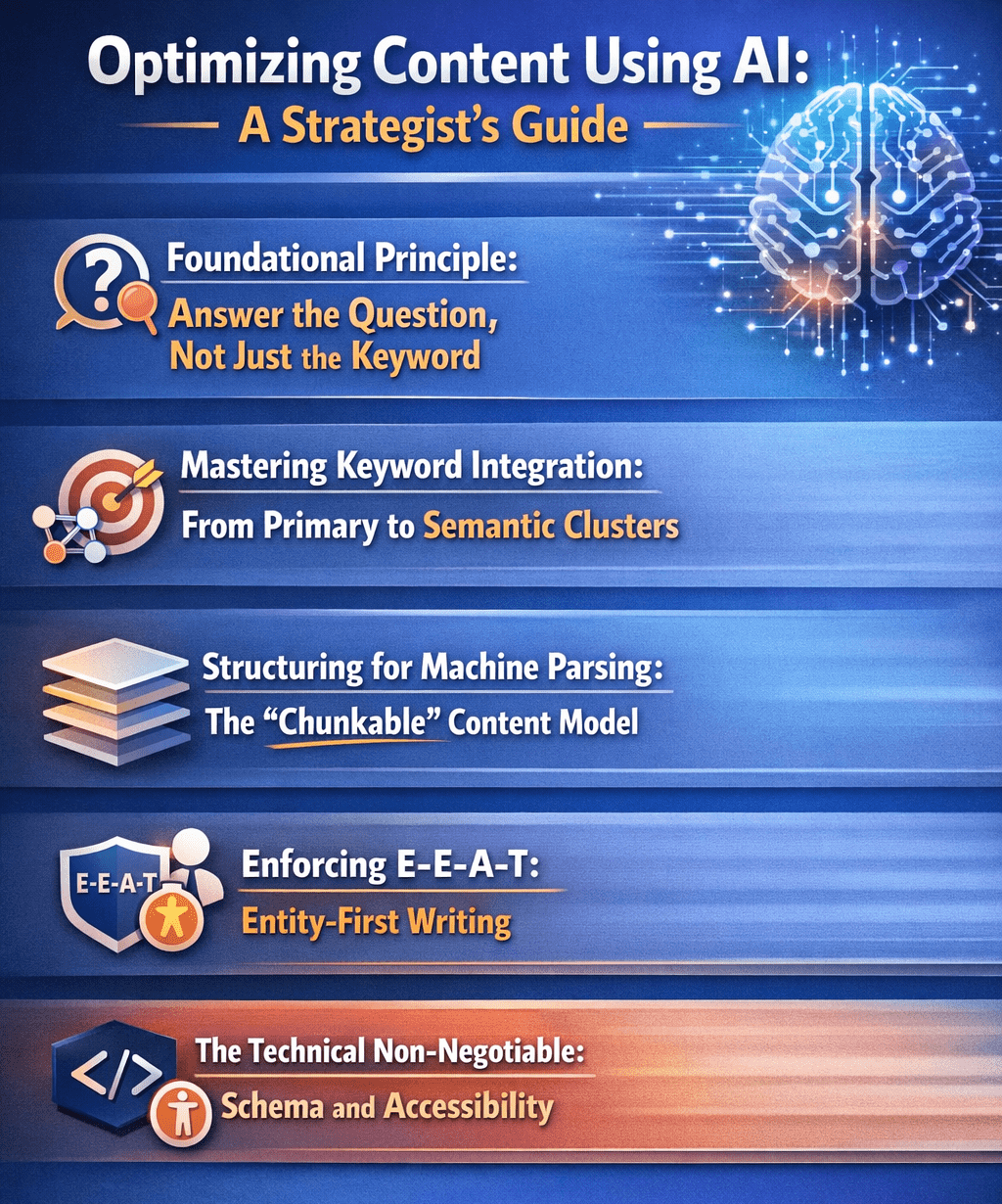 Optimizing Content Using AI: A Strategist's Guide