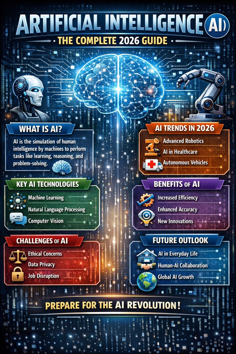 Artificial Intelligence (AI): The Complete 2026 Guide
