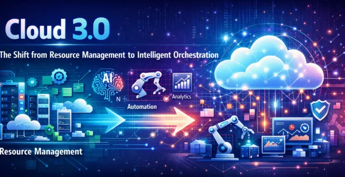 Cloud 3.0: The Shift from Resource Management to Intelligent Orchestration