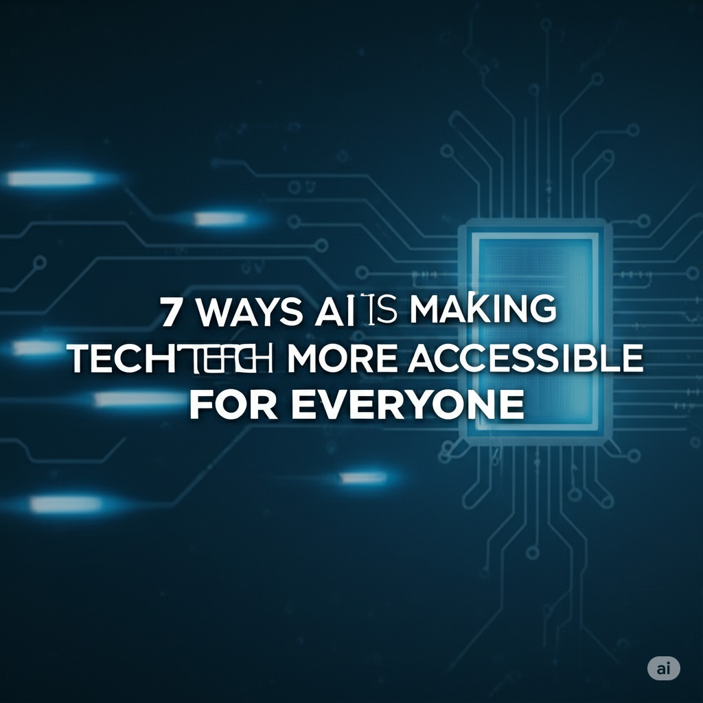 7 Ways AI is Making Tech More Accessible for Everyone