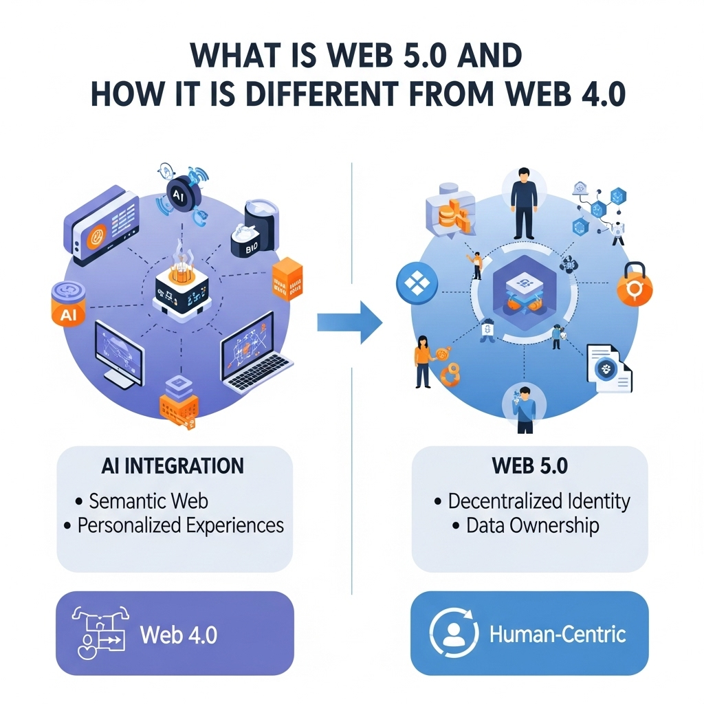What is Web 5.0, and How It Is Different from Web 4.0