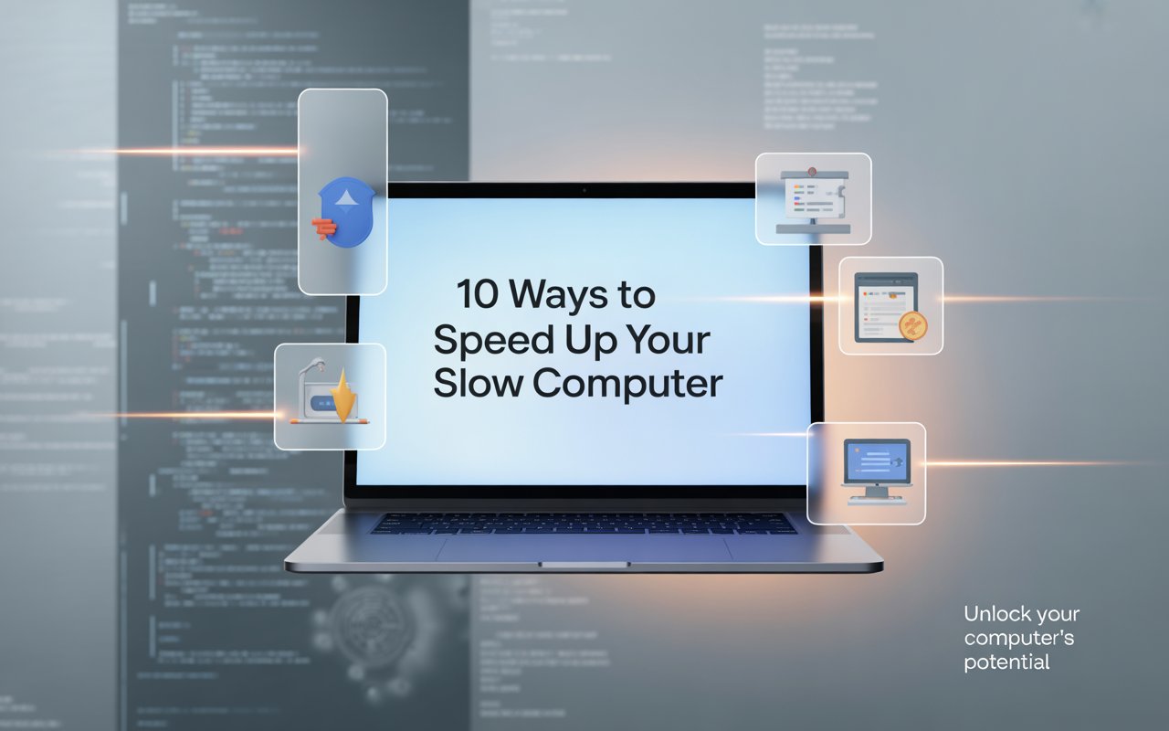 10 Ways to Speed Up Your Slow Computer