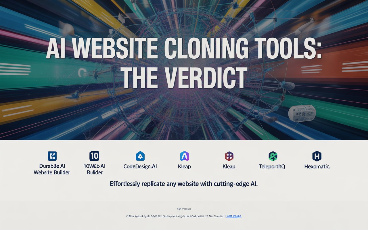 AI Website Cloning Tools: The Verdict