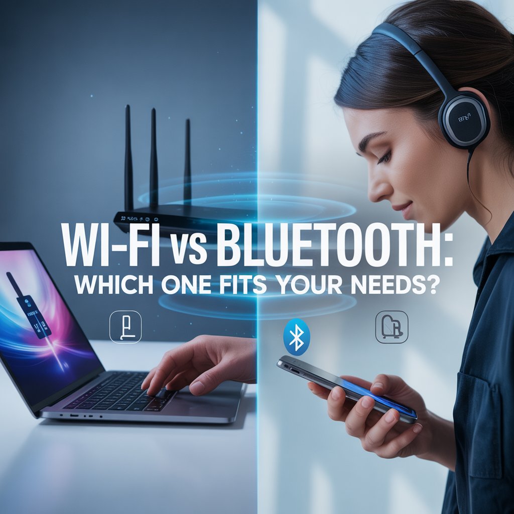 Wi-Fi vs Bluetooth: Which One Fits Your Needs?