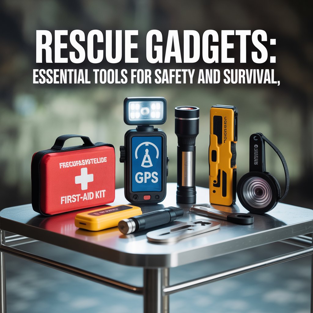Rescue Gadgets: Essential Tools for Safety and Survival
