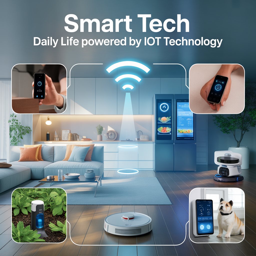 Smart Tech: Daily Life Powered by IoT Technology