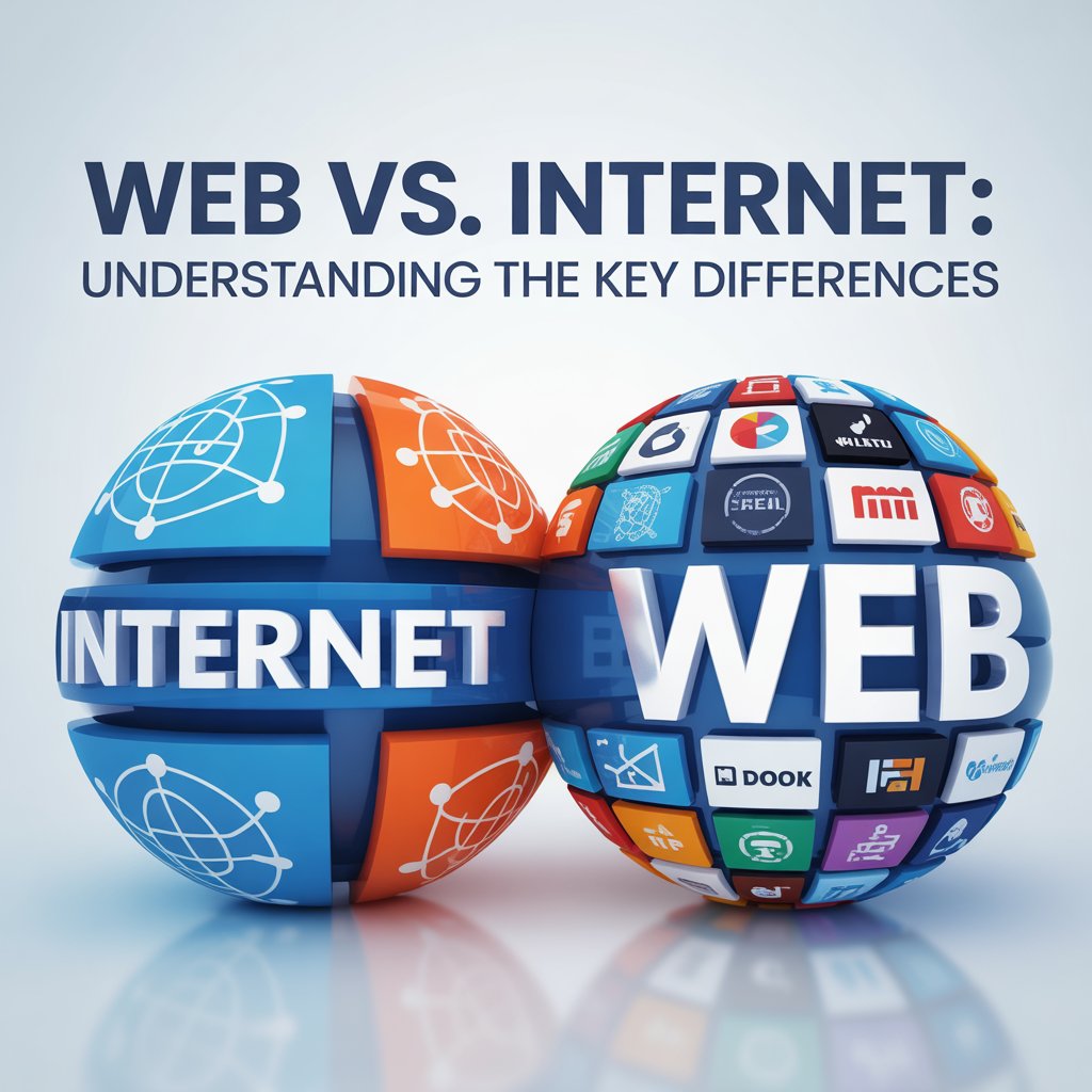 Web vs. Internet: Understanding the Key Differences