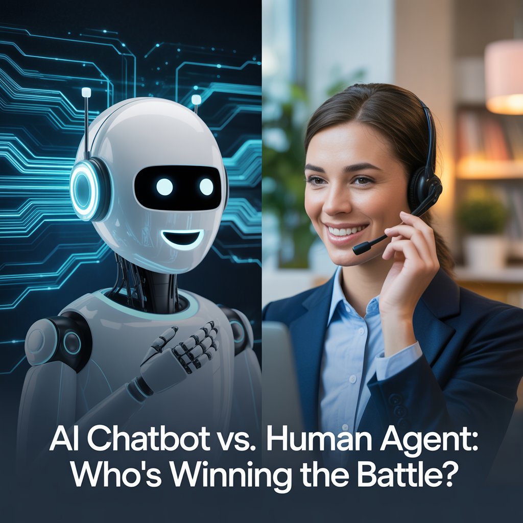 AI Chatbot vs. Human Agent: Who's Winning the Battle?
