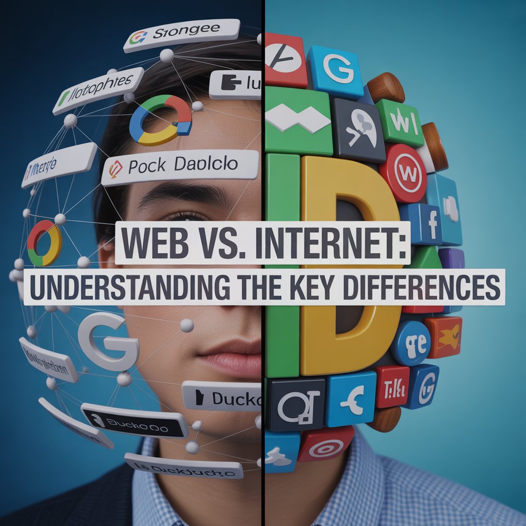 Web vs. Internet: Understanding the Key Differences