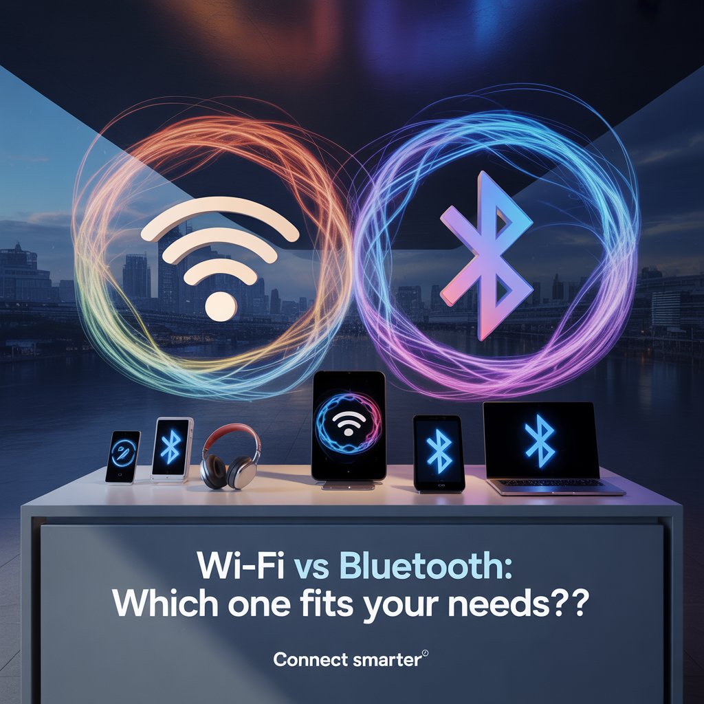 Wi-Fi vs Bluetooth: Which One Fits Your Needs?