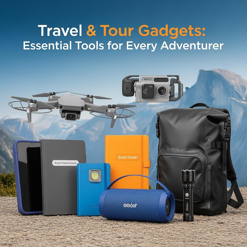 Travel & Tour Gadgets: Essential Tools for Every Adventurer