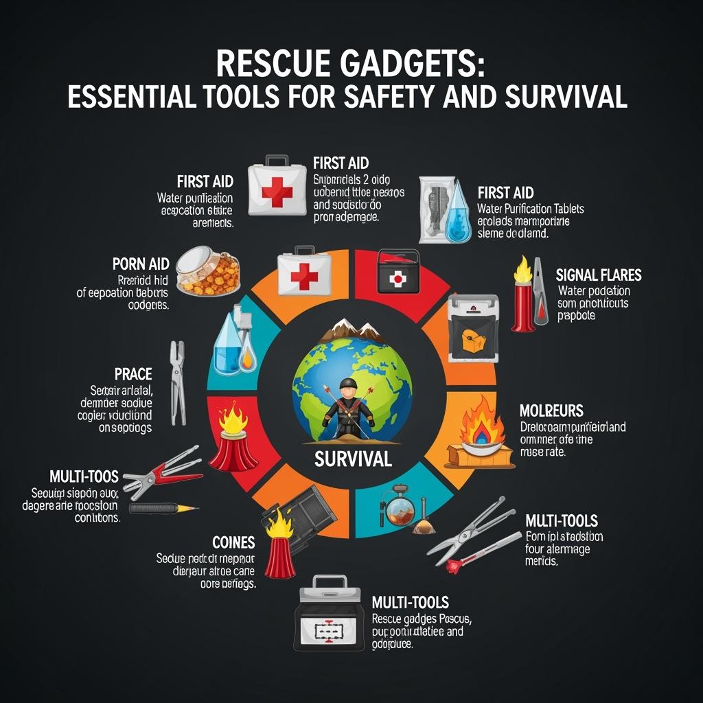 Rescue Gadgets: Essential Tools for Safety and Survival