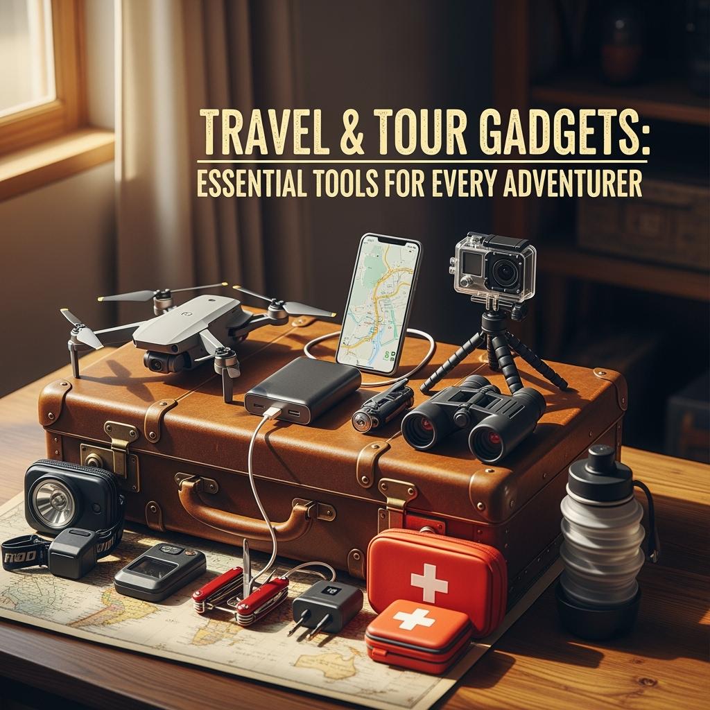 Travel & Tour Gadgets: Essential Tools for Every Adventurer