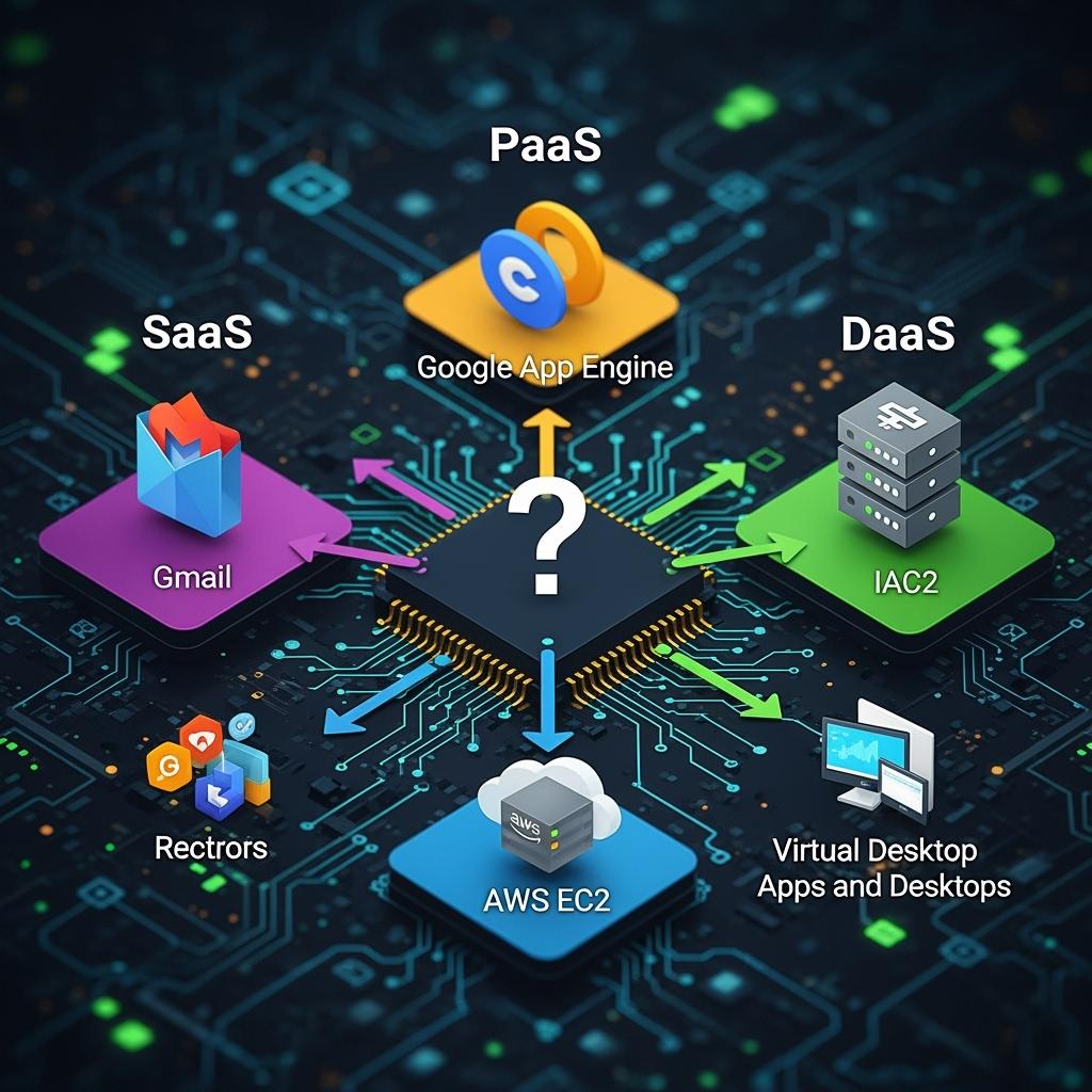 Which Applications Are SaaS, PaaS, IaaS, and DaaS? Explained with Examples