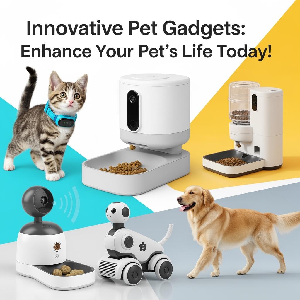 Innovative Pet Gadgets: Enhance Your Pet's Life Today!