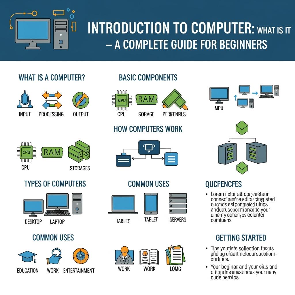 Introduction to Computer: What is It - A Complete Guide for Beginners