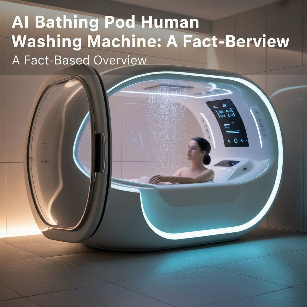 AI Bathing Pod Human Washing Machine: A Fact-Based Overview