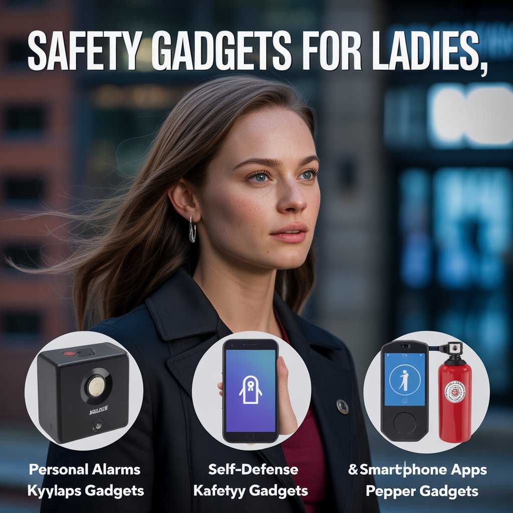 Safety Gadgets for Ladies: Essential Tools for Everyday Protection