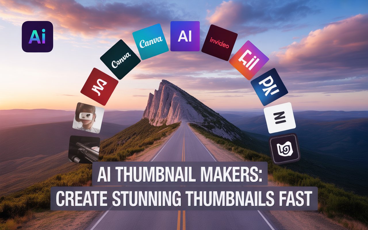AI Thumbnail Makers: Create Stunning Thumbnails Fast