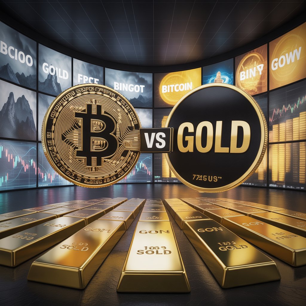 Bitcoin vs Gold: The Battle of Modern vs Traditional Assets