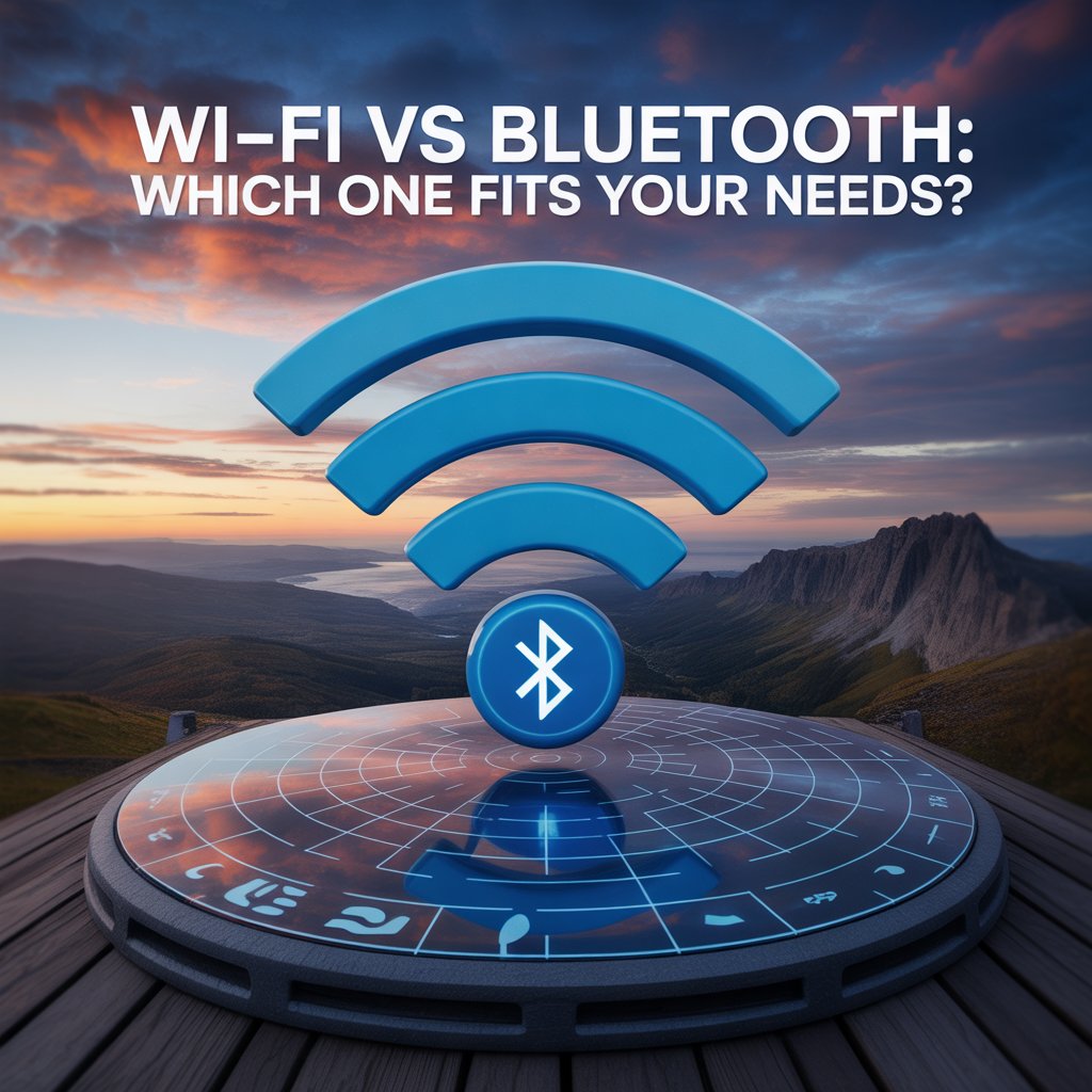 Wi-Fi vs Bluetooth: Which One Fits Your Needs?