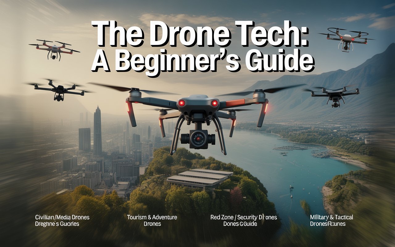 The Drone Tech: A Beginner’s Guide