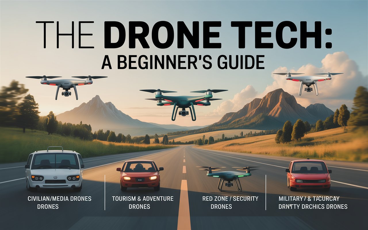 The Drone Tech: A Beginner’s Guide