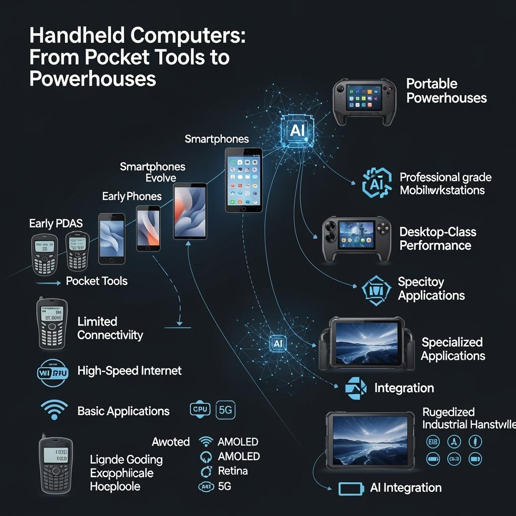 Handheld Computers: From Pocket Tools to Powerhouses