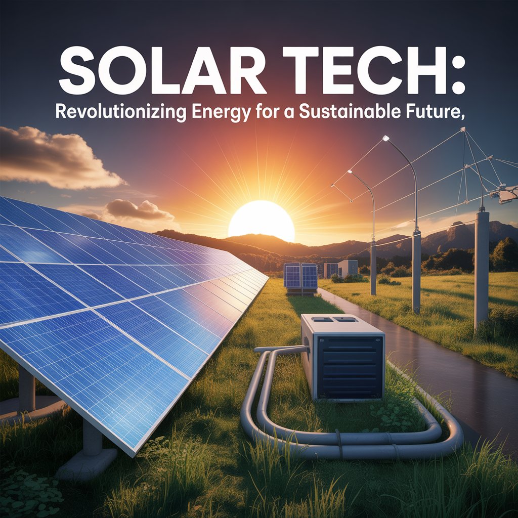 Solar Tech: Revolutionizing Energy for a Sustainable Future