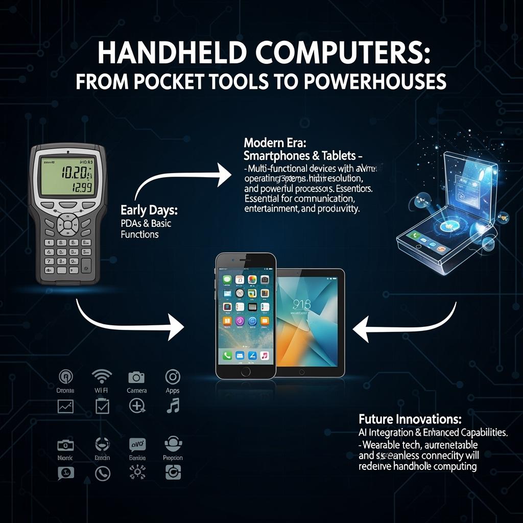 Handheld Computers: From Pocket Tools to Powerhouses