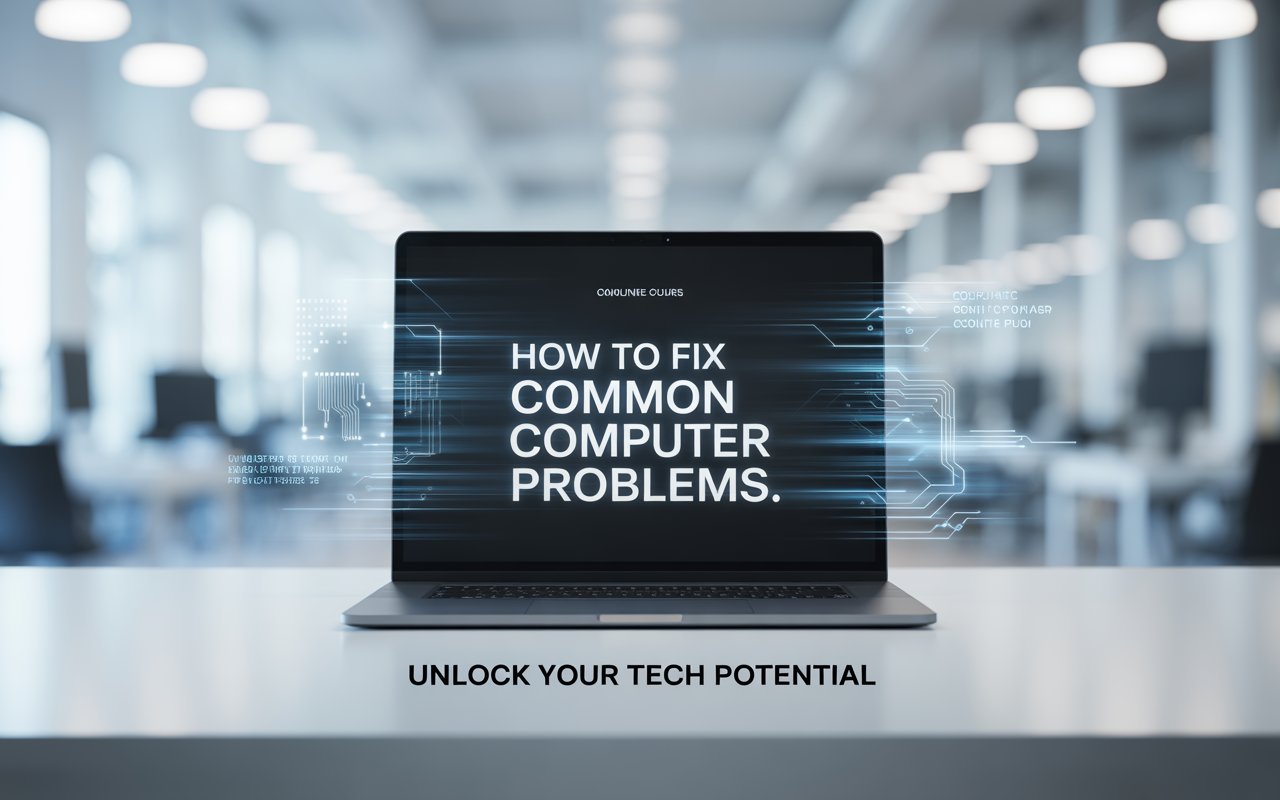 How to Fix Common Computer Problems