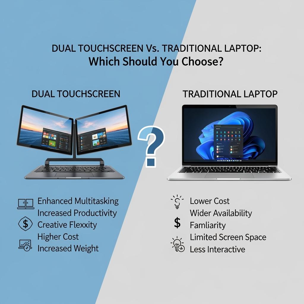 Dual Touchscreen vs. Traditional Laptop: Which Should You Choose?