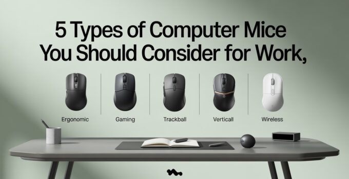 5 Types of Computer Mice You Should Consider for Work